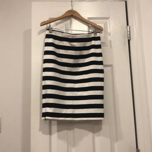 Dynamite Brand - striped midi pencil skirt